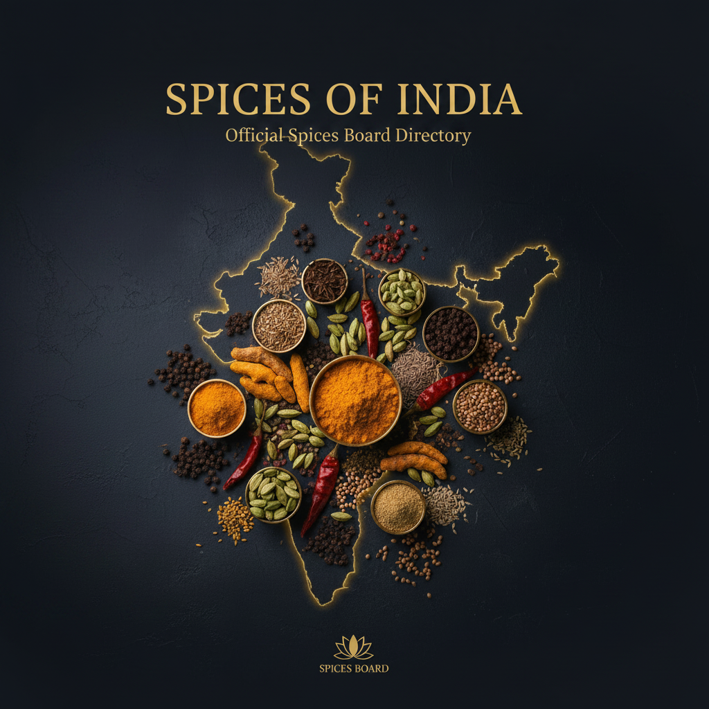 India Spices List Official Spices Board Directory Free