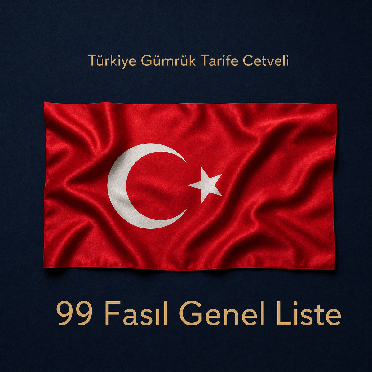 Türk Gümrük Tarife Cetveli Tüm Fasıllar Genel Listesi